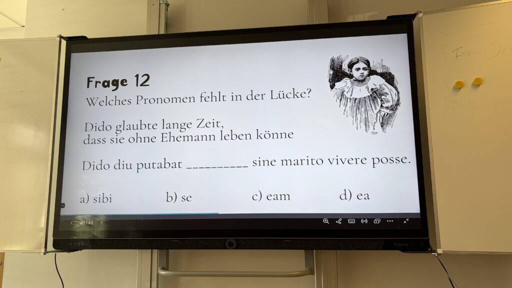 Venerunt, viderunt, vicerunt – 2. Lateinolympiade des Kant-Gymnasiums